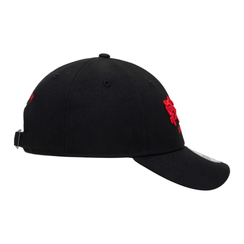 New Era Polyester Baseball Caps Men's Black-3