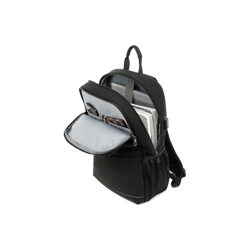 COOLBELL Polyester Travel Bag Laptop Bag Regular Men's Black-1