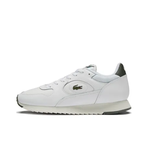 LACOSTE Casual Shoes Men Low-Top White/Green