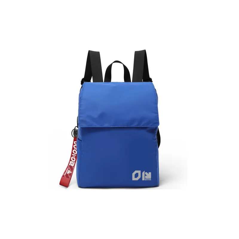 ElevethSign Polyester Backpack Medium Size Unisex Black/Blue-4