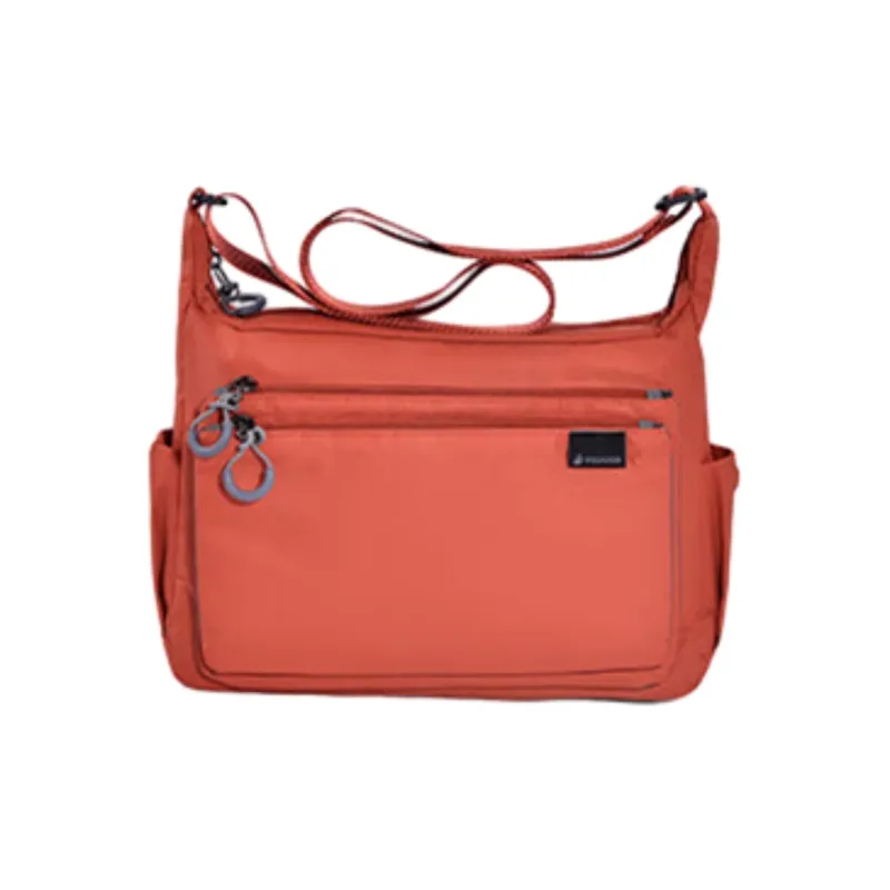 FOUVOR Oxford Travel Bag Shoulder Bag Crossbody Bag Unisex Chestnut Red/Black/Gray/Green-1
