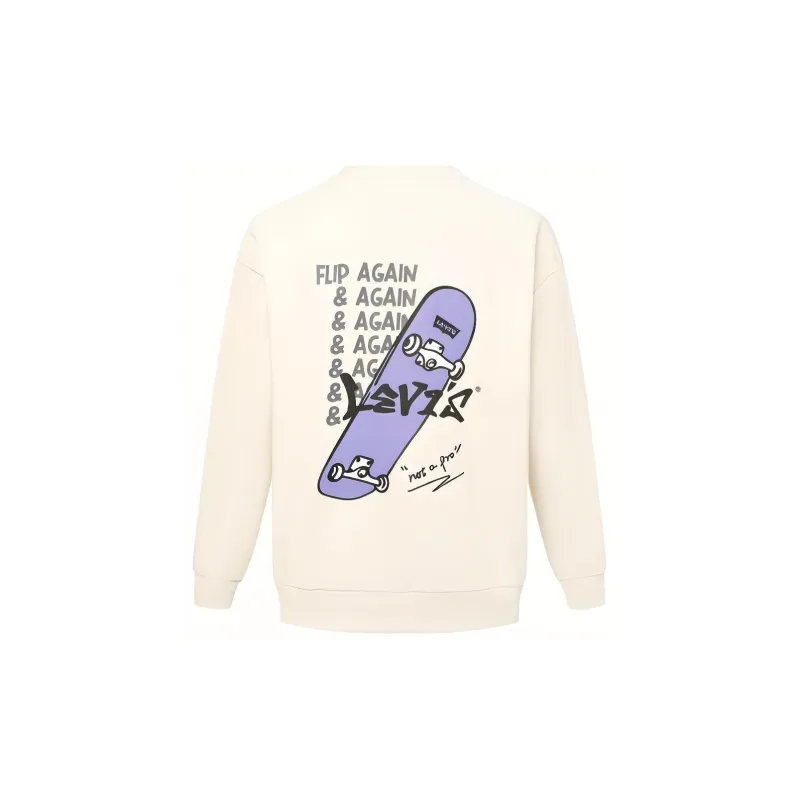 Levi's Sweatshirt Men's Beige Yellow-1