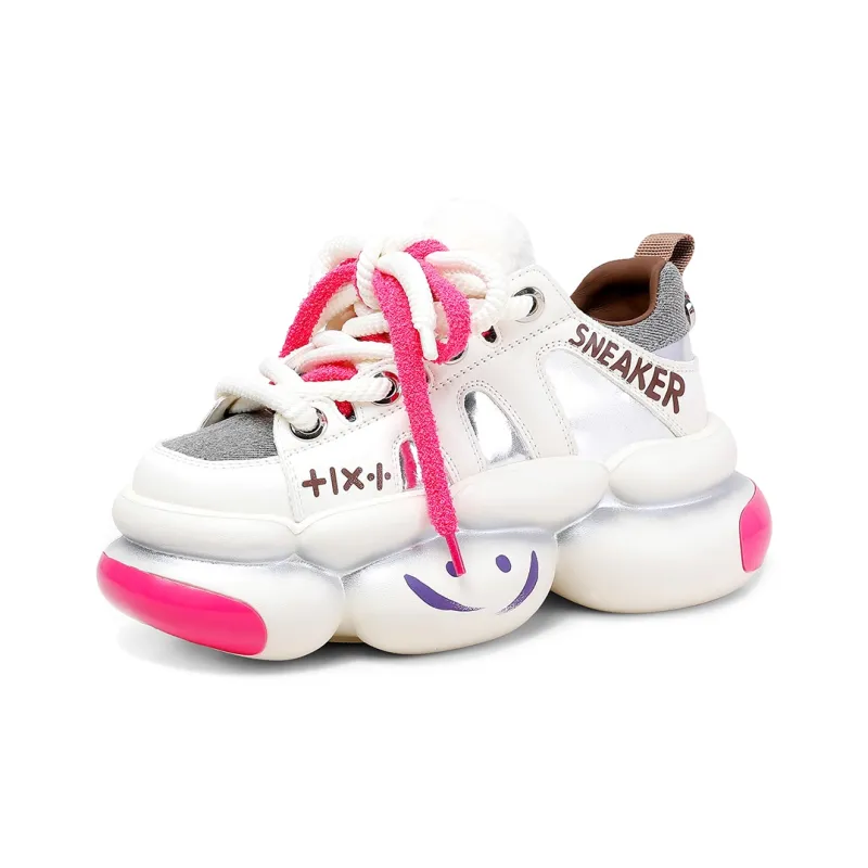 Hoov Cushioned Height Increase Warmth High-Top Chunky Sneakers Women's-1
