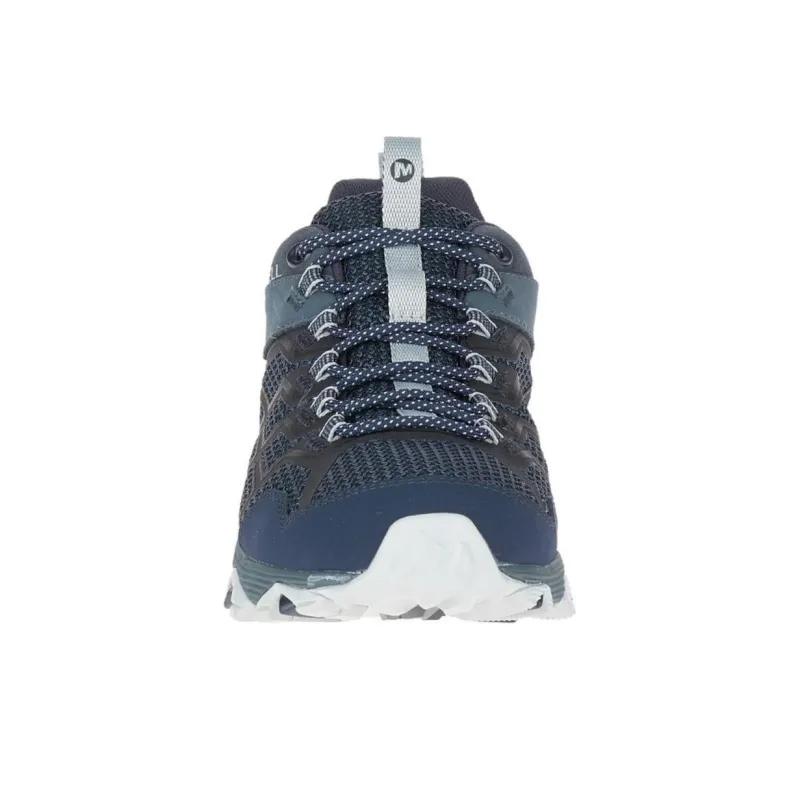 MERRELL Moab FST 2 Gore-Te Durable Breathable Low-Top Outdoor Shoes Men's Blue Gray-4