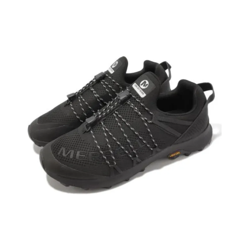 MERRELL Long Sky Sewn Durable Breathable Low-Top Outdoor Shoes Men's Black-2