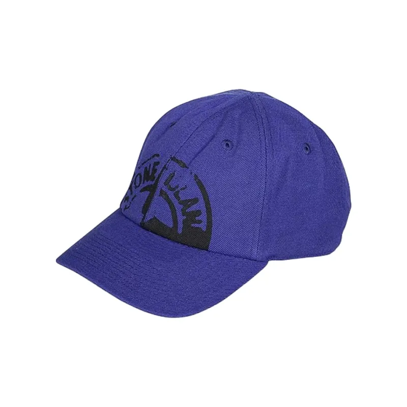 STONE ISLAND Acrylic Wool Baseball Caps Men's Purple-0