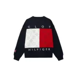 Tommy Hilfiger x CLOT Sweatshirt Unisex Navy Blue