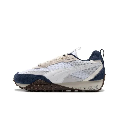 PUMA Blktop Rider Casual Shoes Unisex Low-Top White/Blue