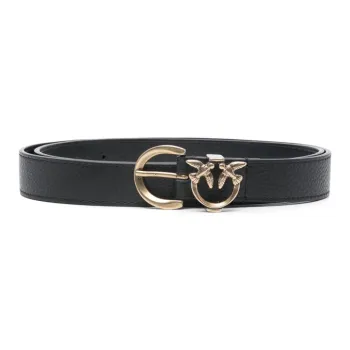 PINKO Love Birds Plaque Buckled Belt