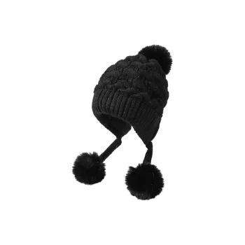 AAJF Rabbit Fur Blend Beanies Unisex