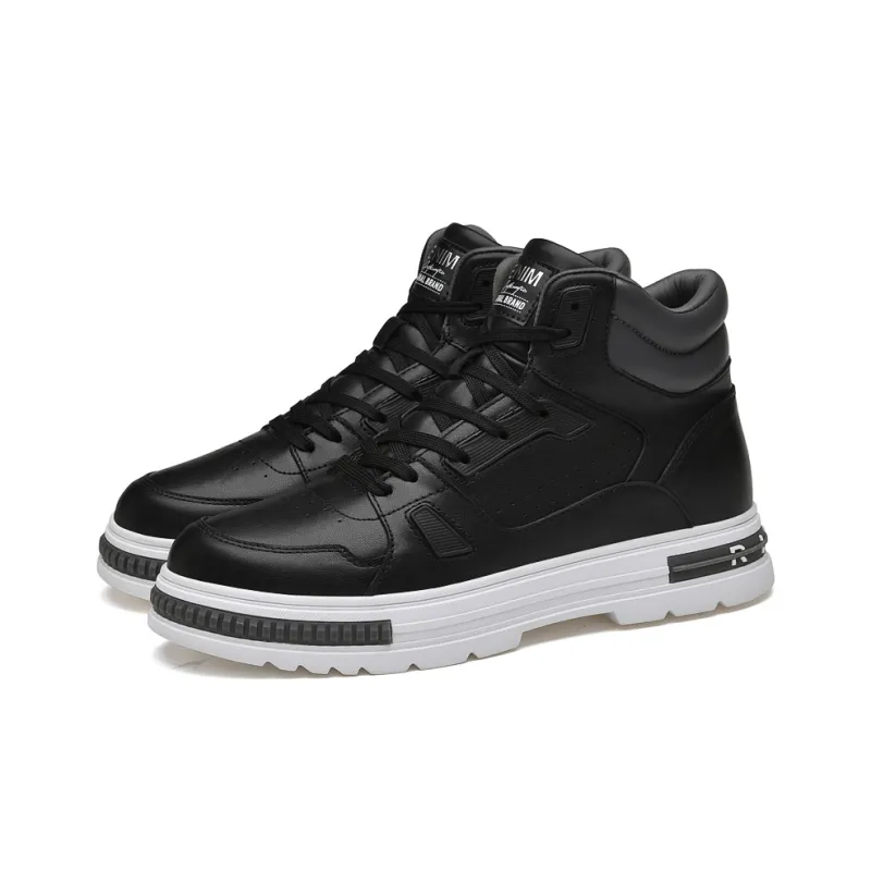 The Bull's House Cushioning Wear-Resistant High-Top Skateboard Shoes Unisex-2