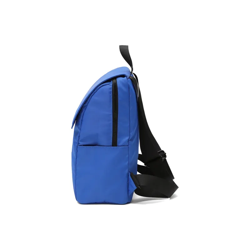 ElevethSign Polyester Backpack Medium Size Unisex Black/Blue-5