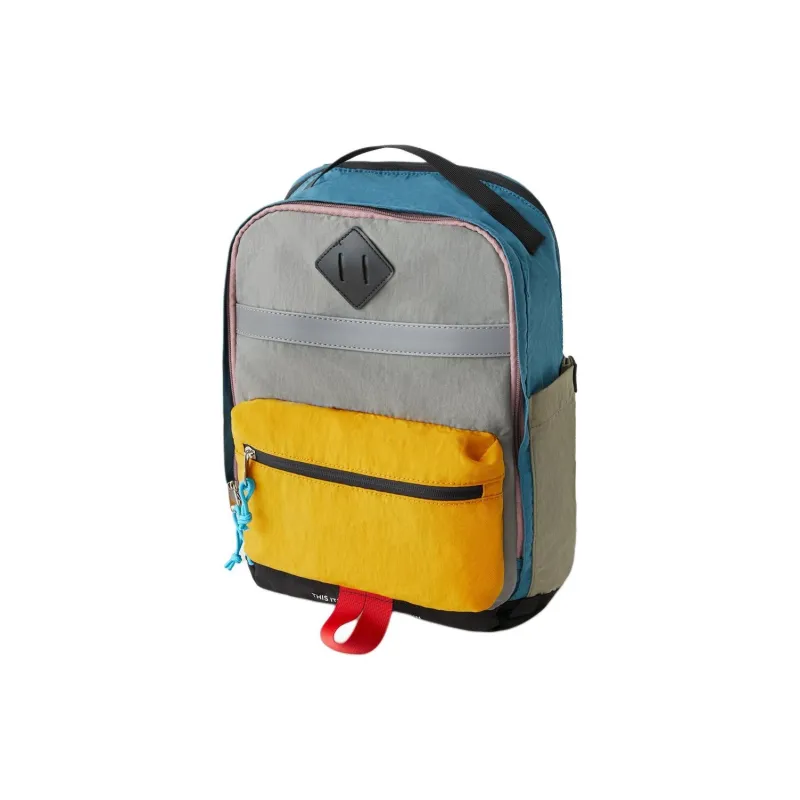 ZARA Polyamide Backpack Men's Gray-1