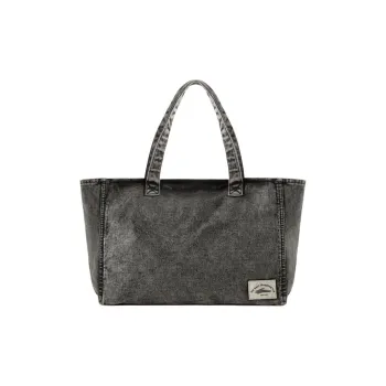 ZARA Cotton Tote Bag Shopping Bag Handbag Shoulder Bag Regular Women's Gray