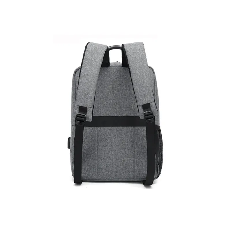 COOLBELL Polyester Laptop Backpack Regular Men's Black/Light Gray-6
