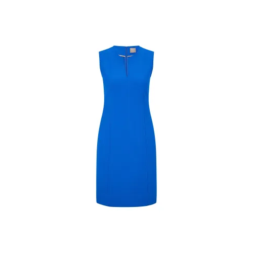 HUGO BOSS Sleeveless Dresses Women's Blue