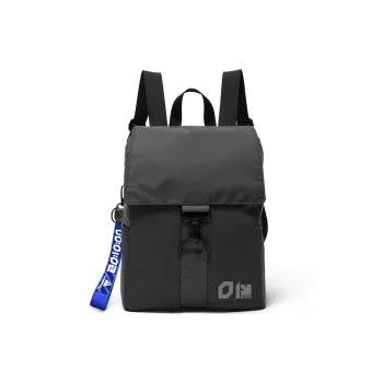 ElevethSign Polyester Backpack Medium Size Unisex Black/Blue