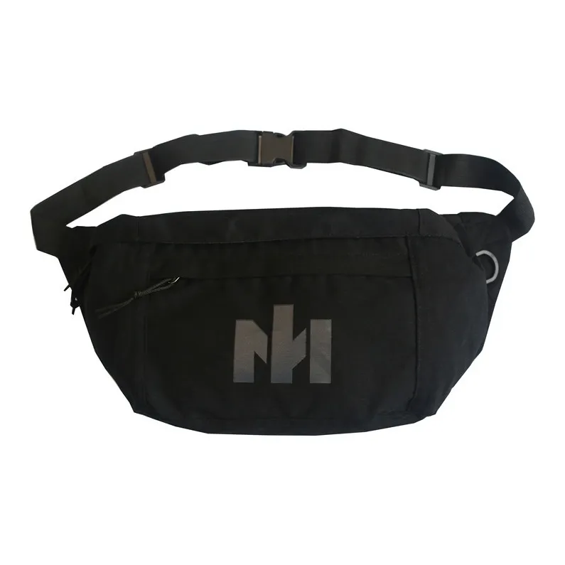 Parker Bear Cotton Fanny Pack Regular Unisex Black/Ecru/Red/Green-0