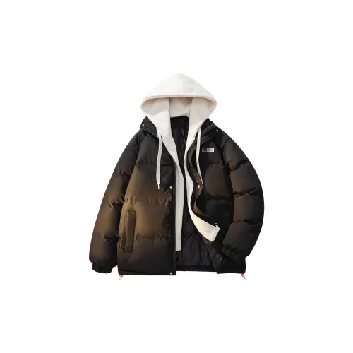 FLOAT False Two-piece Unisex Quilted Jacket