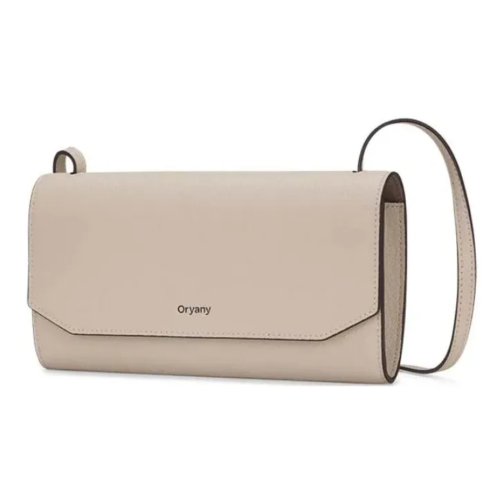 ORYANY Leather Handbag Shoulder Bag Crossbody Bag Mini Women's Cream-1
