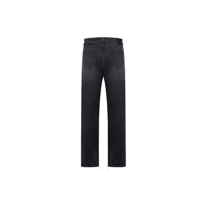 OFF WHITE Zip detail Straigh leg Jeans-1