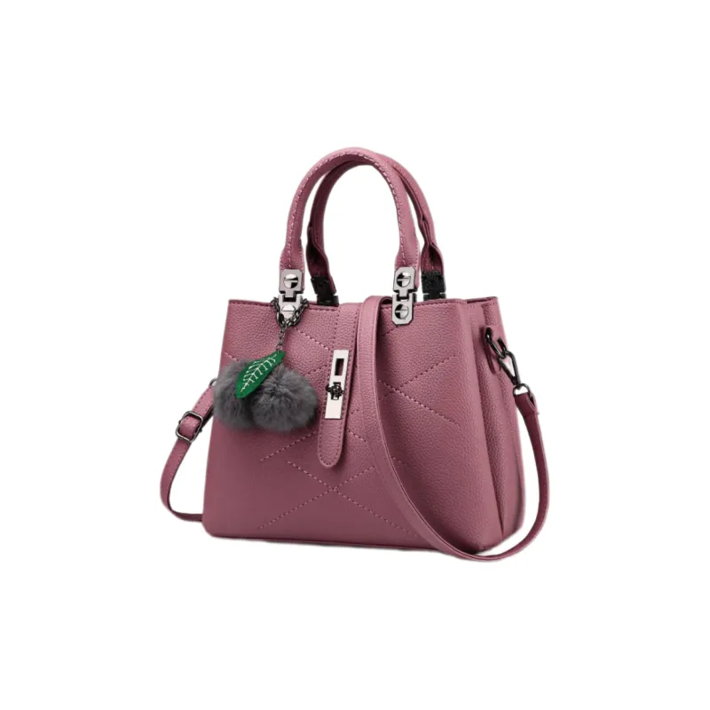 ALOENEY PU Handbag, Shoulder Bag, Crossbody Bag Women's Burgundy/Black/Dark Red-6