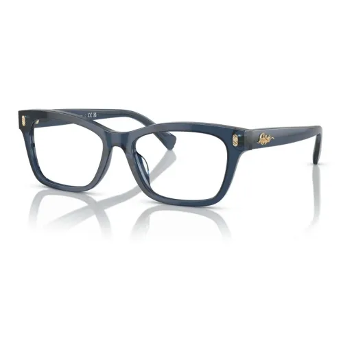 Polo Ralph Lauren Acetyl Square Eyeglass Frames Men's Blue