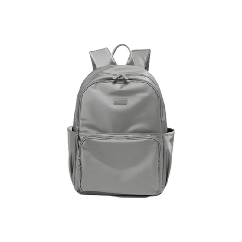 FOUVOR Oxford Travel Bags Backpack Regular Unisex Black/Beige/Dusty Pink-3