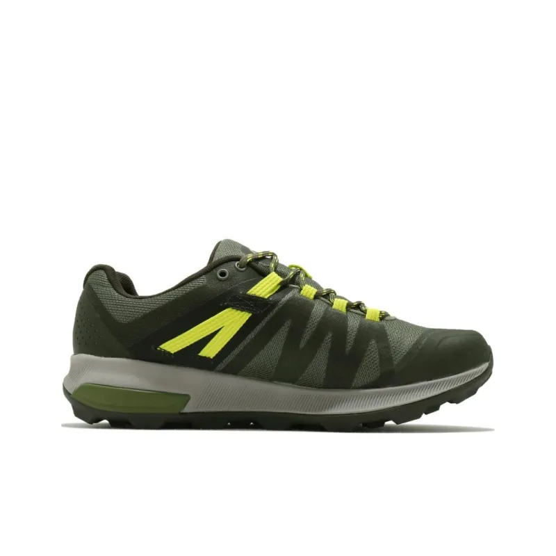 MERRELL Zion FST Waterproof Durable Breathable Low-Top Outdoor Shoes Men's Green-1