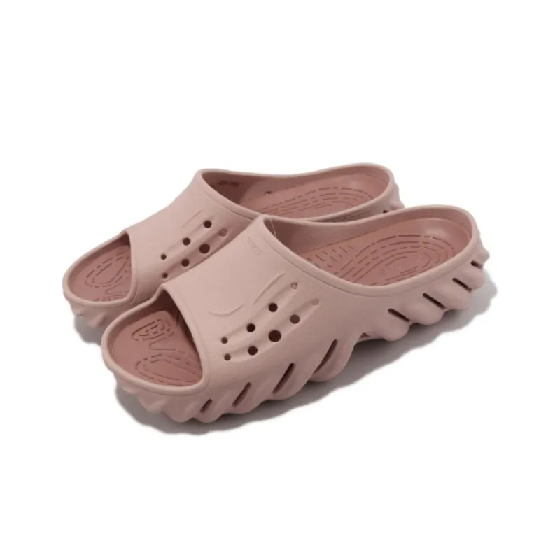 Crocs Echo Quiet Slide Slippers Unisex Pink-3
