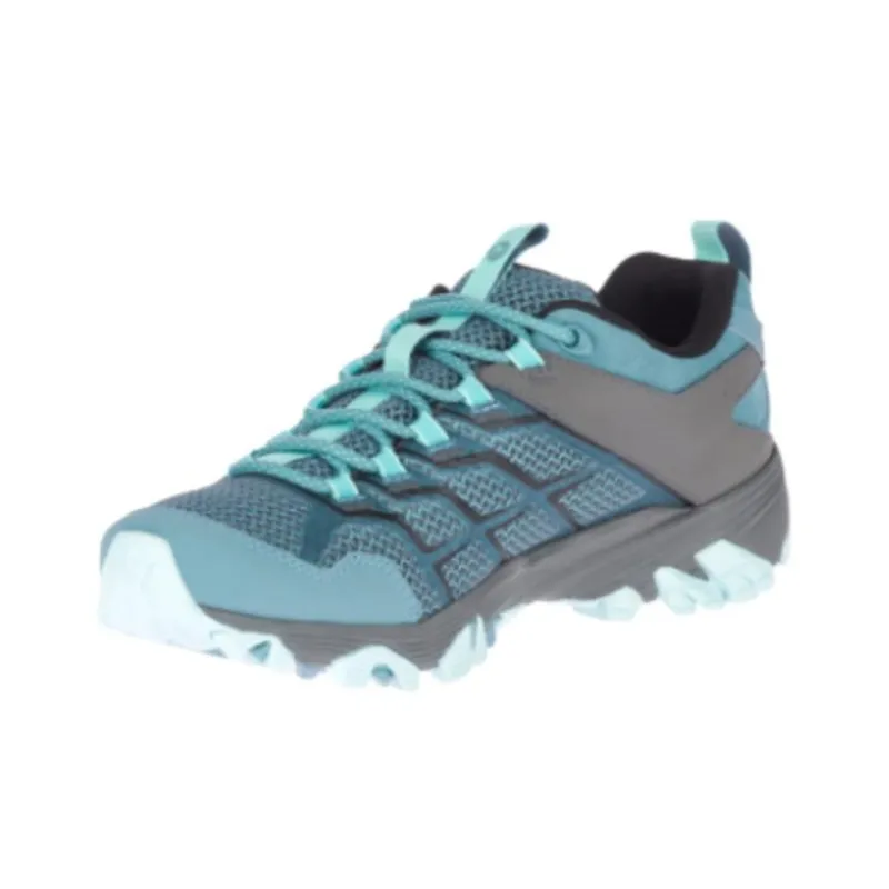 MERRELL Moab Moab FST 2 Gore-Te Cushioning Wear-Resistant Low-Top Outdoor Shoes Women's Blue Gray-1