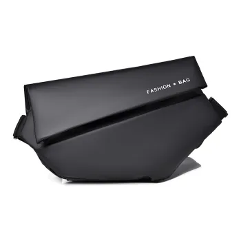 LEXI Oxford Sling Bag Unisex Black/Dark Gray/Black Gray Color/Black Blue