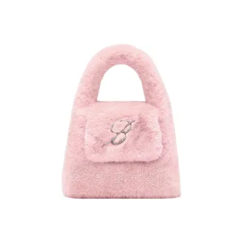 Blumarine Faux Fur Handbag Women's Pink