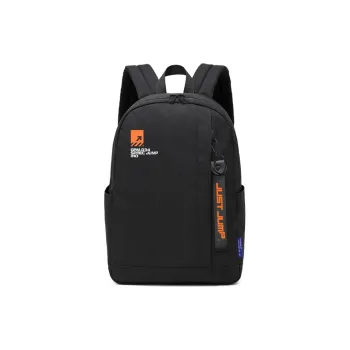 ElevethSign Polyester Travel Backpack Large Size Unisex Black