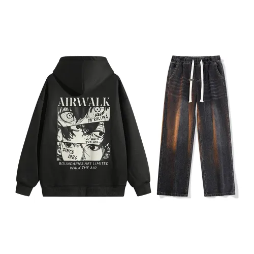 Airwalk Sweatshirt Set Unisex