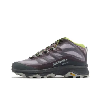 MERRELL Moab Speed Mid GTX Cushioning Wear-Resistant Low-Top Outdoor Shoes Women's Purple