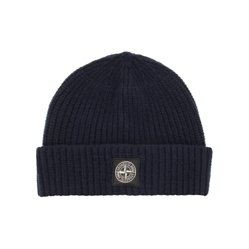 STONE ISLAND Logo Beanie-0