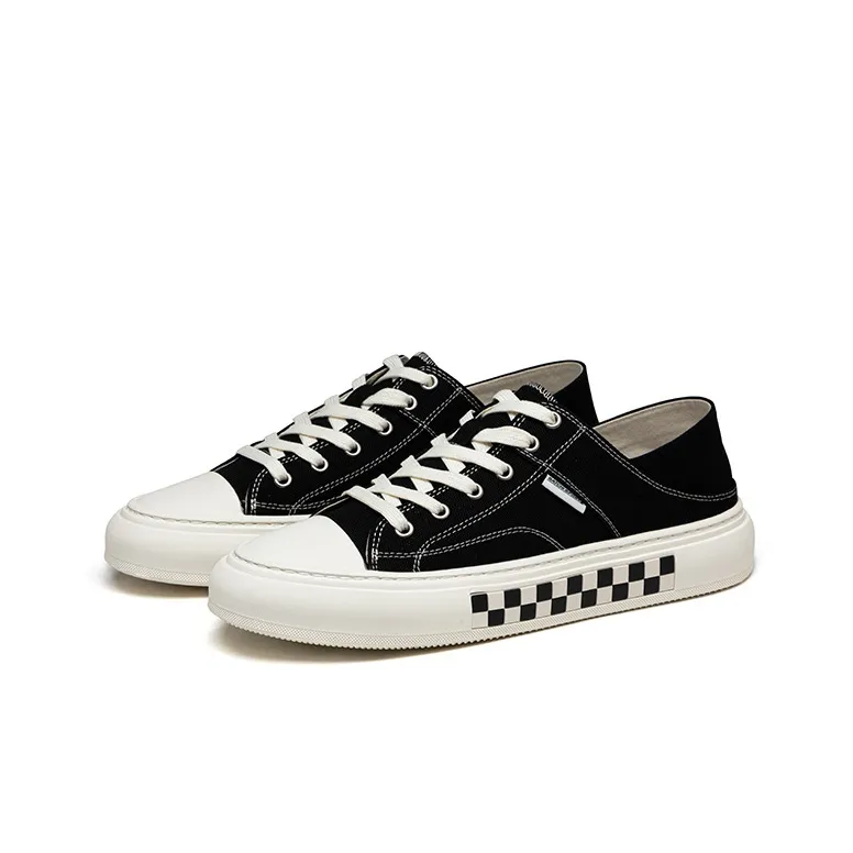 SATCHI SPORT Abrasion Resistant Low Top Skateboard Shoes Men's-1
