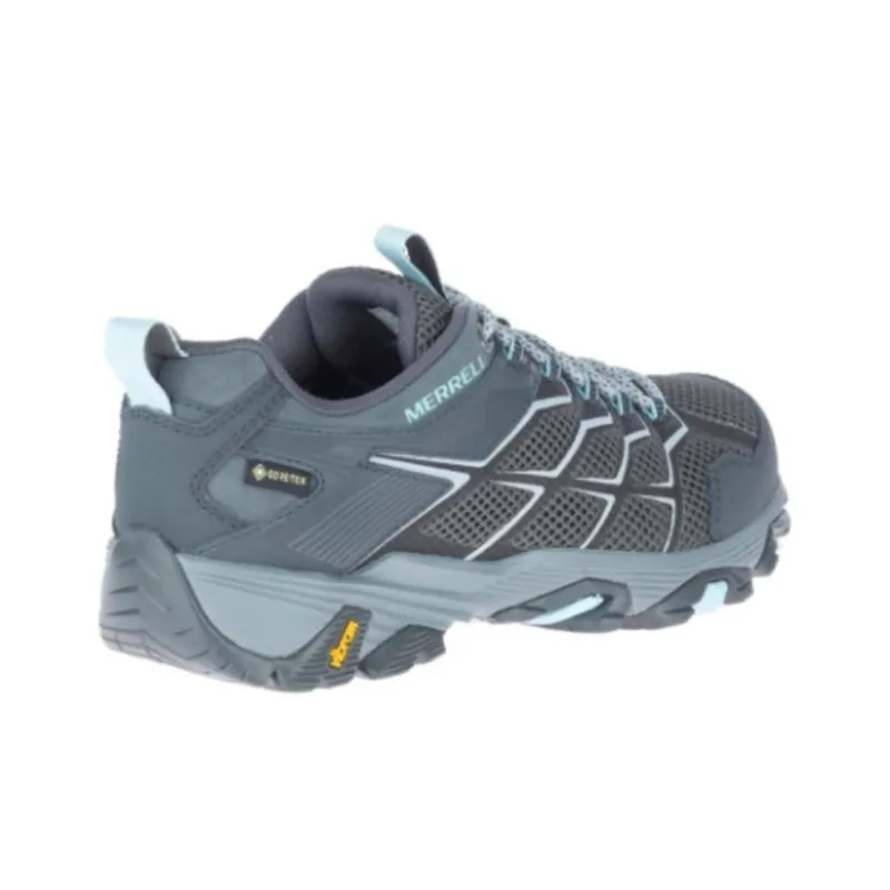 MERRELL Moab FST 2 Gore-Te Cushioned Wear-Resistant Water-Resistant Low-Top Outdoor Shoes Women's Gray-3