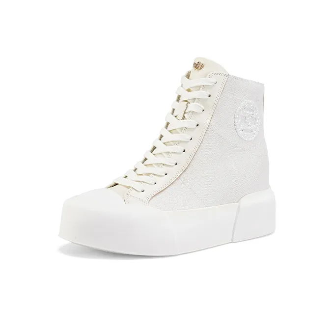IiJin Wear resistant And Lightweight High Top Casual Shoes Women's-1