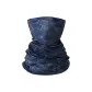 Navy Blue Python Print