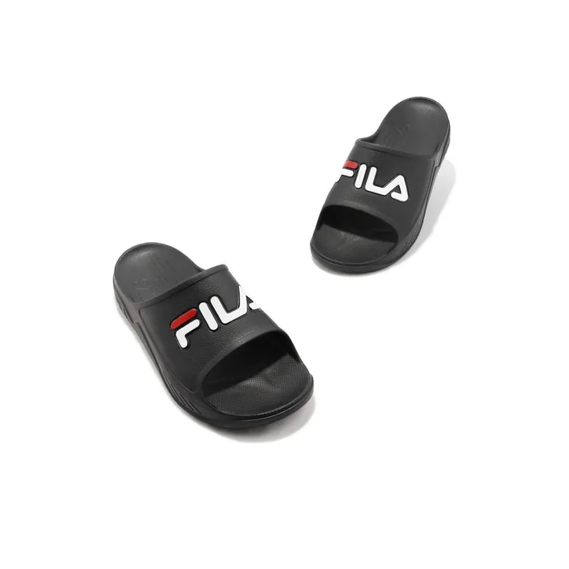 FILA Plumpy Slide Slide Slippers Men's Black-3