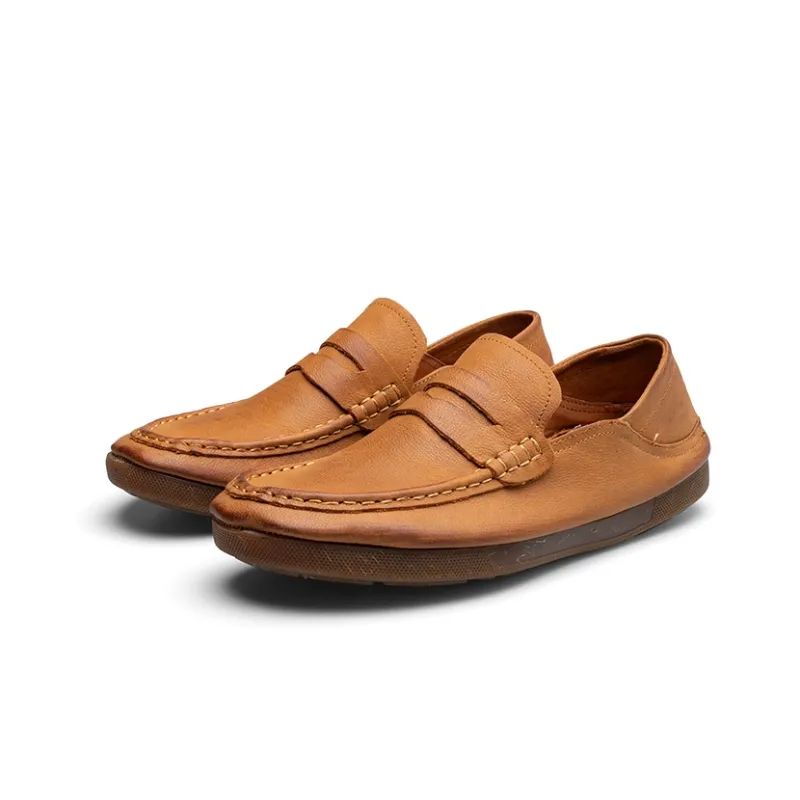 PARDASAUL Gommino Loafers Men Black/Gray/Brown-12