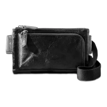 Back step Sling Bags Black