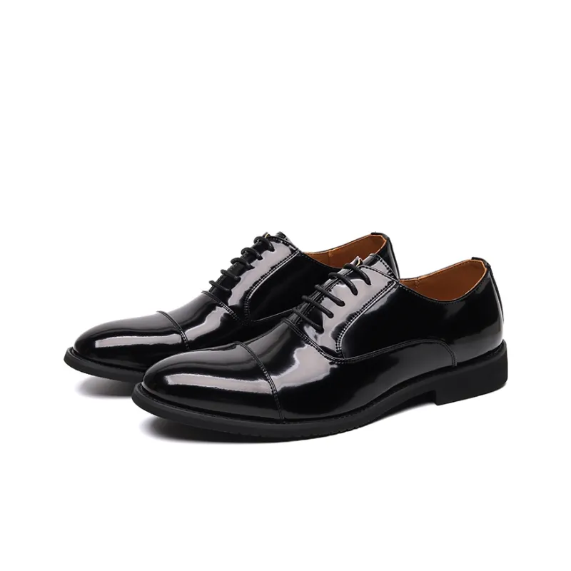 Cachiotti Dress Shoes Men Low Top Black-1