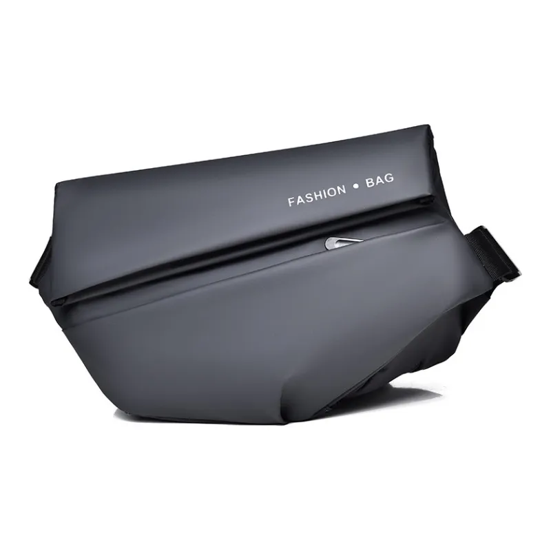 LEXI Oxford Sling Bag Unisex Black/Dark Gray/Black Gray Color/Black Blue-3