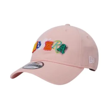 New Era Cotton Baseball Caps Unisex Pink