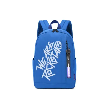ElevethSign Polyester Backpack Large Size Unisex Black/Blue