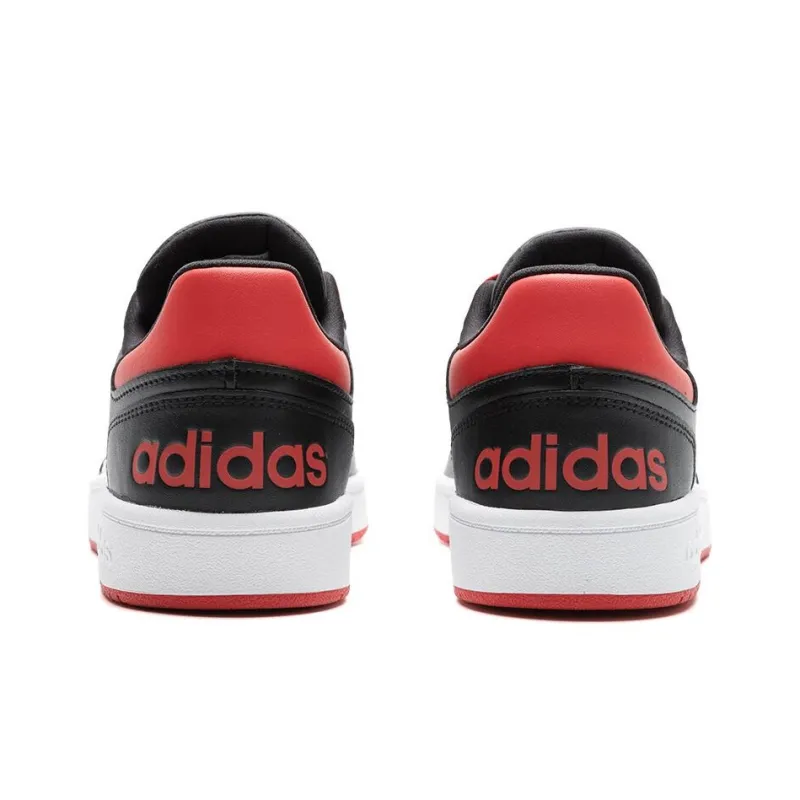 adidas Hoops 2.0 Black Red White-4