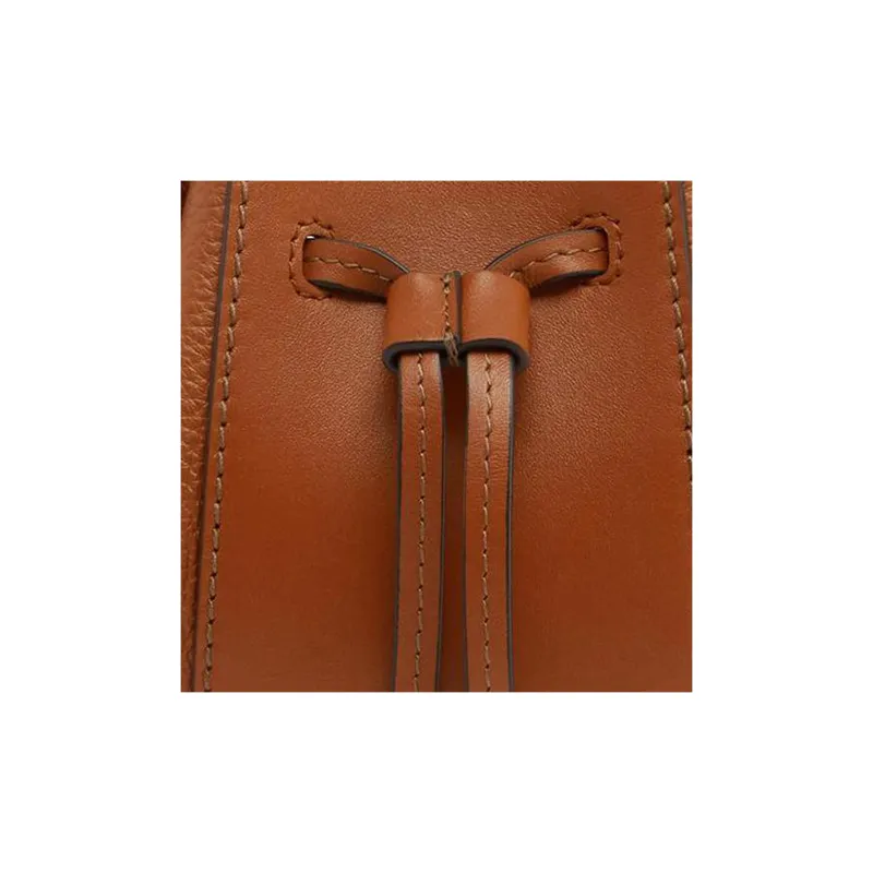 Furla Miastella Cow Leather One Shoulder Handbag, Crossbody Bag Mini Women's Brown-4
